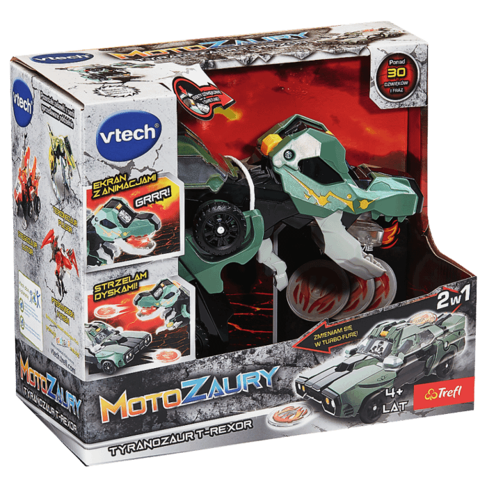Zabawka interaktywna Vtech, Motozaury, Tyranozaur T-rexor - produkt Zabawka interaktywna Vtech, Motozaury, Tyranozaur T-rexor - produkt