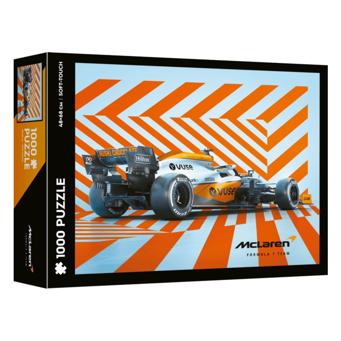 Puzzle Formuła 1, 1000 el. soft touch, McLaren, Gulf Livery