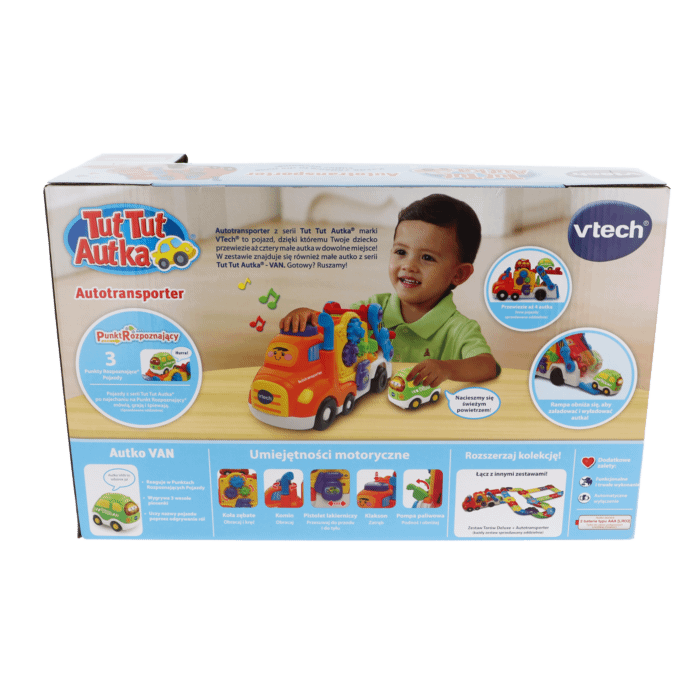 VTech, Tut Tut Autka - Zestaw Autotransporter - zdjęcie 2