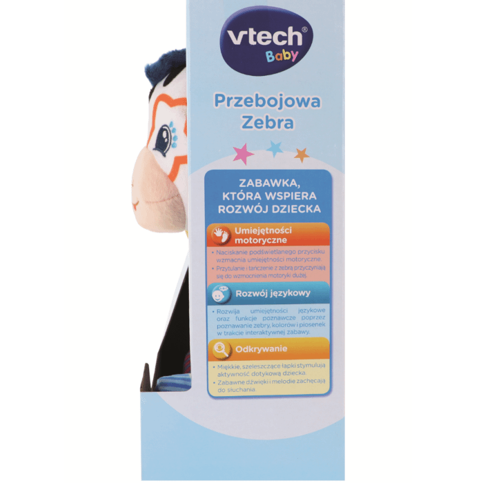 Przebojowa Zebra - zabawka elektroniczna VTech