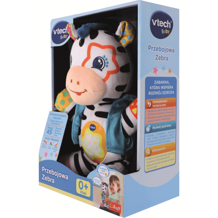 Przebojowa Zebra - zabawka elektroniczna VTech