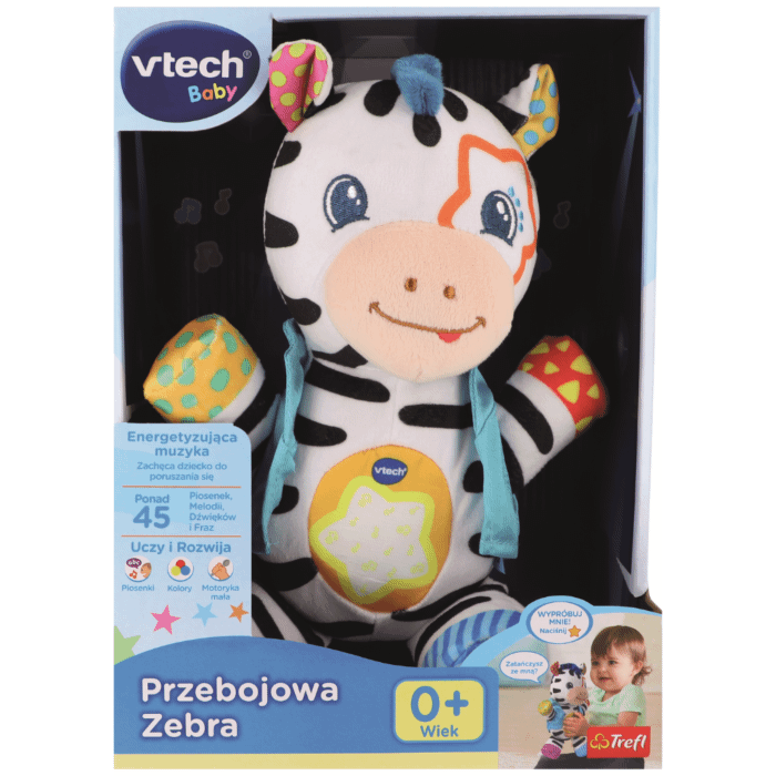Przebojowa Zebra - zabawka elektroniczna VTech