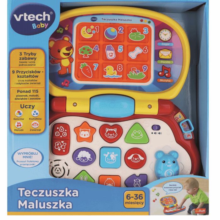 VTech, Teczuszka Maluszka - zabawka interaktywna dla dzieci - zdjęcie 8