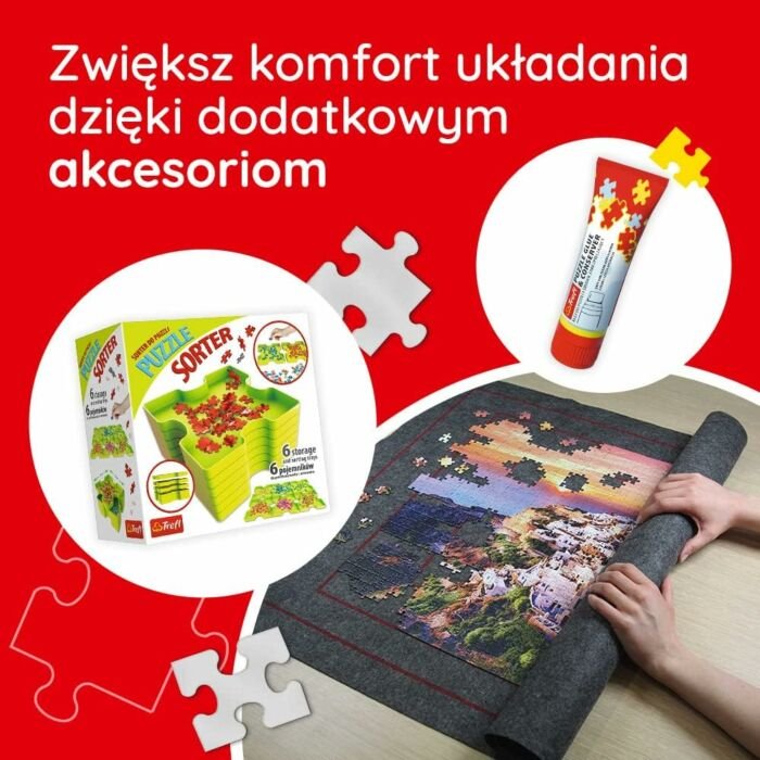 Puzzle 500 el. Cicha przystań - Akcesoria