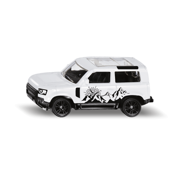 Zabawka Siku Land Rover Defender 90 - opakowanie i zawartość 