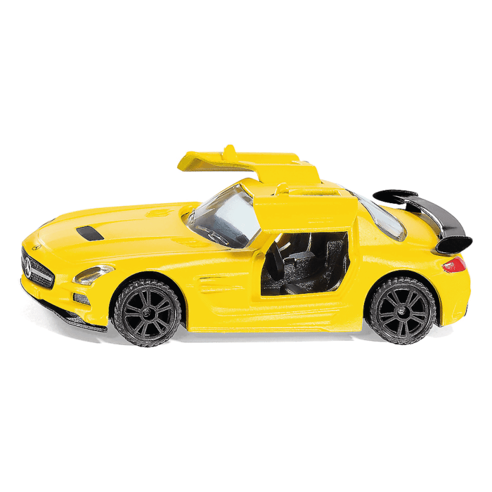 Mercedes-Benz SLS AMG Black Series z otwartymi drzwiami