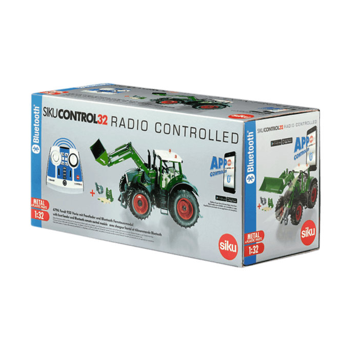 Siku Control - Fendt 933 Vario z przednią ładowarką, aplikacją pilotem Bluetooth - produkt w opakowaniu
