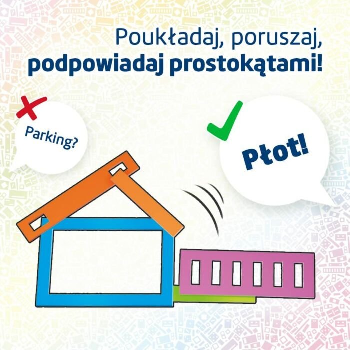 opis gry Po prostu P Prostokąty od Trefl