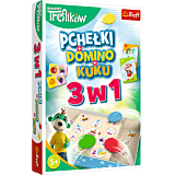 Trefliki 3w1 Domino Pchełki Kuku Gry Trefl zdjęcie 1