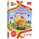 Gra edukacyjna Ruch drogowy Mistrz Wiedzy Trefl zdjęcie 1
