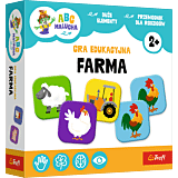 Gra dla dzieci ABC Malucha, Farma - opakowanie