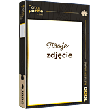 Fotopuzzle drewniane Trefl 1000 el. - czarne pudełko pionowo