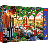 Puzzle Premium Plus Quality 1000 el. Tea Time: Włoska Winnica  - opakowanie
