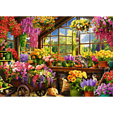 Puzzle Premium Plus Quality 1000 el. Tea Time: Przygotowania do