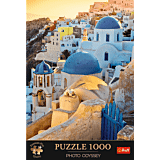 Premium plus Quality - Puzzle Photo Odyssey: Città Di Oia, Santorini