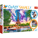 Niebo nad Paryżem - Crazy Shapes - puzzle 600 od Trefl