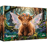 Puzzle 400 el. Flamingo by Trefl, Leśna opiekunka snów - opakowanie