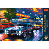 Puzzle Premium Plus Quality 1000 el. Tea Time: Nocna przejażdżka