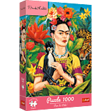 Puzzle Premium Plus Quality Frida Kahlo 1000 el. Portret w dżungli - opakowanie