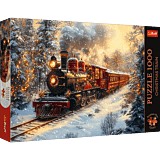 Puzzle Premium Plus Quality 1000 el. Świąteczna podróż - opakowanie