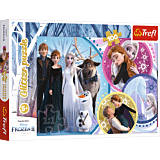 W blasku miłości Puzzle Glitter 100 Trefl zdjęcie 1