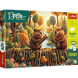 Puzzle Rodzina Treflików, Inspired By Trends 160 el. U bobra - opakowanie 