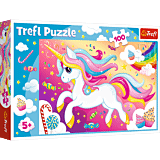 Piękny jednorożec - puzzle 100 elementów od Trefl - zdjęcie 1