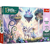 Puzzle Rodzina Treflików, Inspired By Fantasy 100 el. Magiczne światy - opakowanie