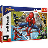 Niesamowity Spiderman Puzzle dla dzieci Trefl 300 elementów.