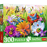 Trefl EasyPiece Puzzle 300 Pezzi Grandi - Insetti Nel Prato - Per Adulti E Bambini Dai 10 Anni