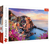 Widok na miasteczko Manarola - puzzle 1500 elementów od Trefl
