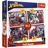 Front Spider-man Puzzle 4 w 1  Trefl