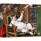 Puzzle Premium Plus Quality Pets as Art 500 el. Jego Puszysta Wysokość - opakowanie