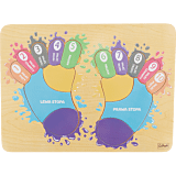 Zabawka drewniana Tup Tup Stópki zdjecie 1 Trefl