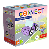 Zestaw klocków Connect Mini Set, mini samochód, figurka Joy - produkt