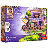 Klocki ceramiczne Brick Trick My City  - Kawiarnia  - opakowanie