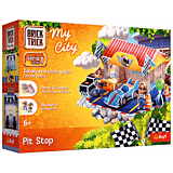 Klocki ceramiczne Brick Trick My City  - Pit Stop - opakowanie