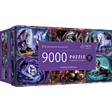 Puzzle Prime 9000 el. Fantasy Creatures - opakowanie