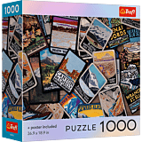 Puzzle 1000 el. USA Collection: American Souvenirs - opakowanie