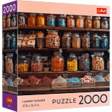 Puzzle 2000 el. USA Collection: Jars of Joy  - opakowanie