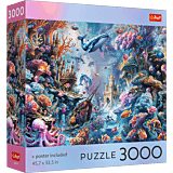 Puzzle 3000 el. USA Collection: Underwater Life - opakowanie 