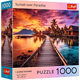 Puzzle 1000 el. USA Collection: Sunset over Paradise - opakowanie