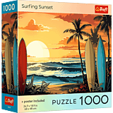 Puzzle 1000 el. USA Collection: Surfing Sunset - opakowanie