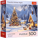 Puzzle 500 el. USA Collection: Peaceful Winter Night - opakowanie