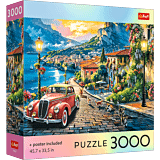 Puzzle 3000 el. USA Collection: Italian Lakeside Town - opakowanie 