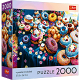 Puzzle 2000 el. USA Collection: Colorful Donuts - opakowanie