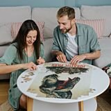 Trefl Premium Plus – Puzzle Jurassic Park 1000 Pièces – Affiche Culte – Qualité FSC – Dès 12 Ans