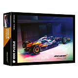 Puzzle Formuła 1, 1000 el. soft touch, McLaren, Chrome Liver