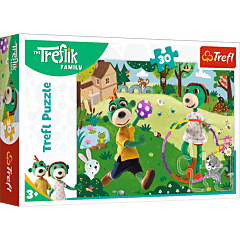 Trefl 100 Piece Kids Large Maya The Bee & Friends Play Floor Jigsaw Puzzle NEW 