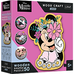 Trefl Disney Mickey Mouse Woodcraft Jigsaw Puzzle - 505pc